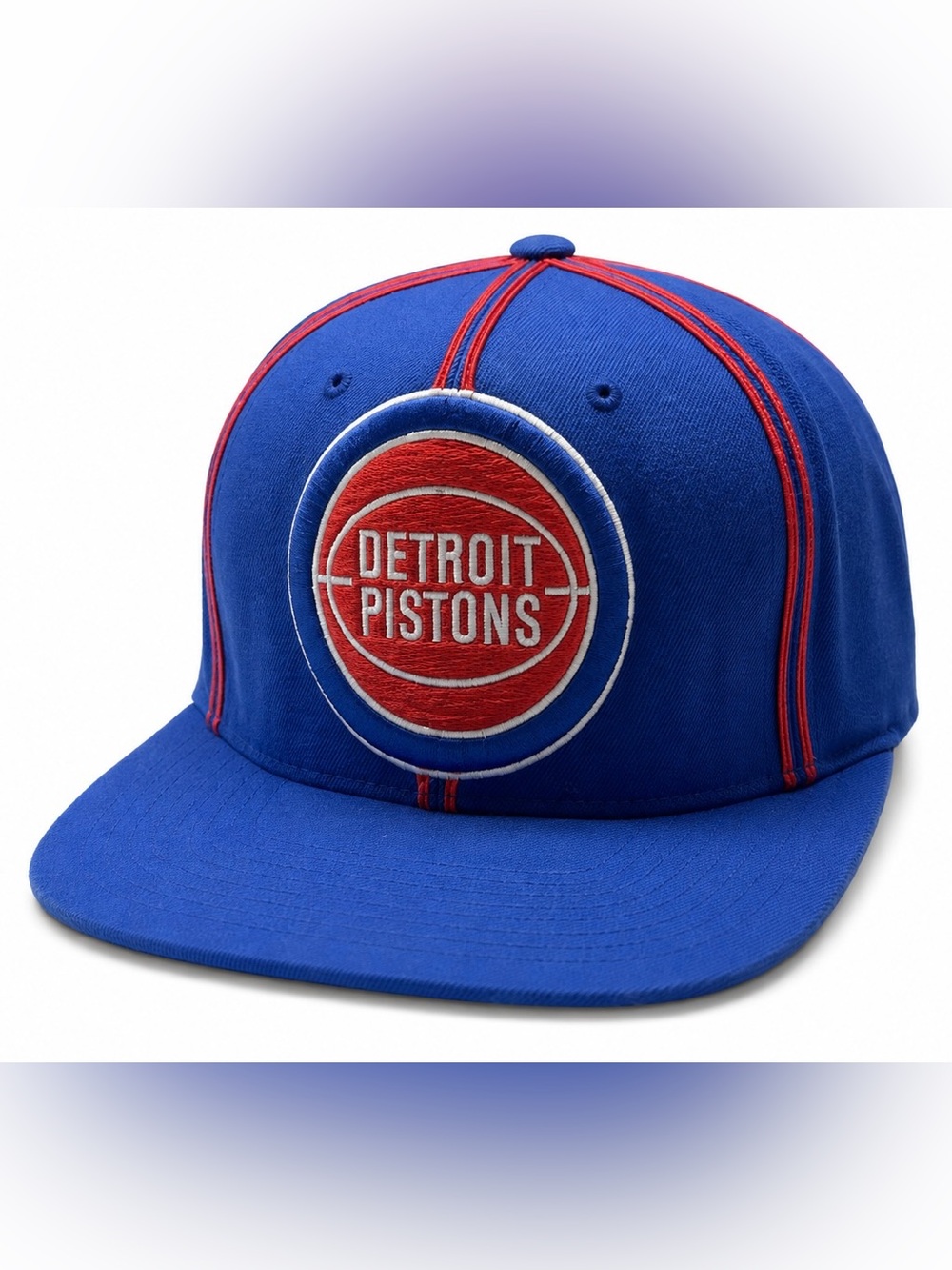 Mitchell & Ness Detroit Pistons Hardwood Classics Blue Snapback Hat NBA